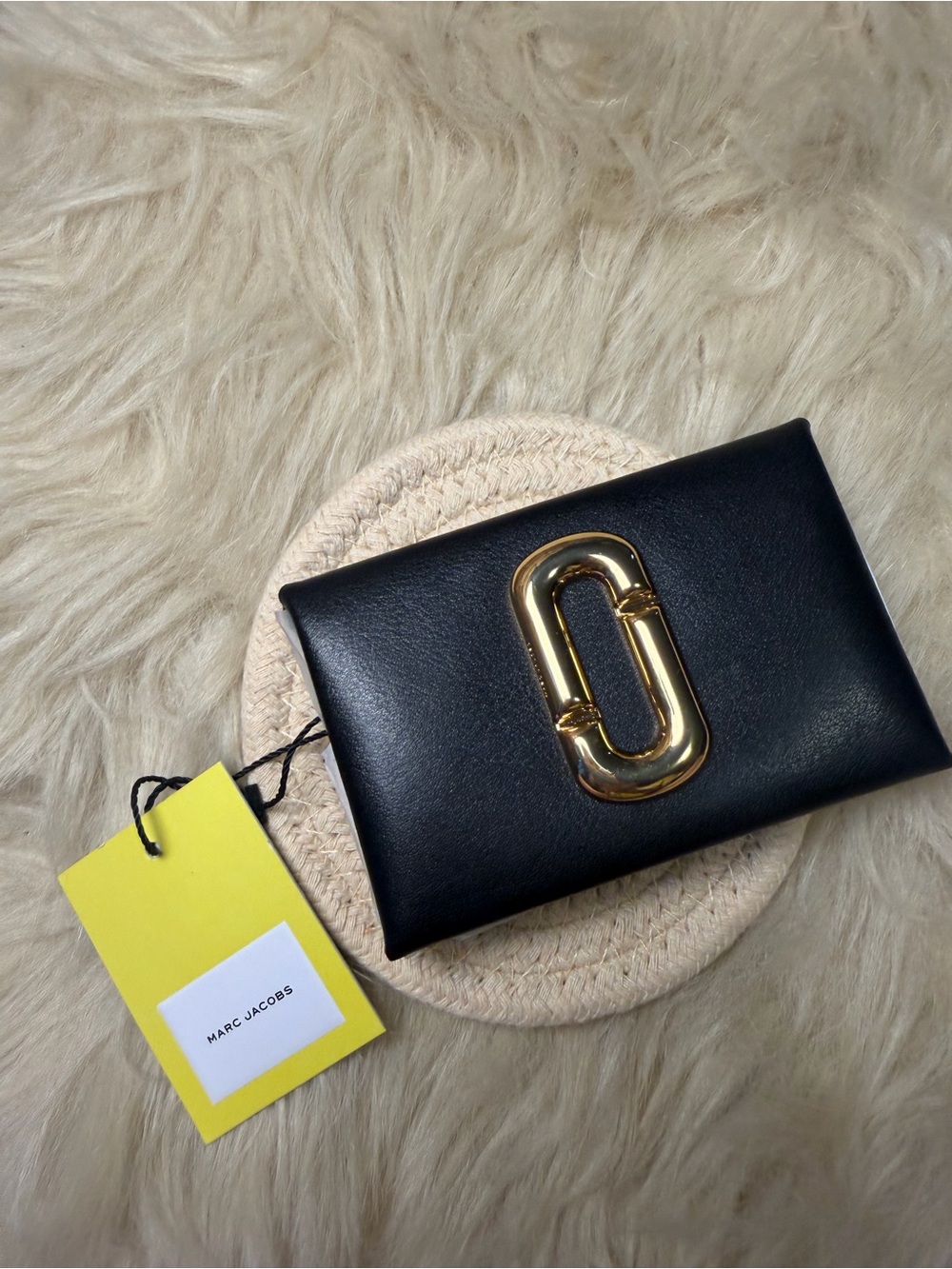 Marc Jacobs Scene Snap Leather Card Holder - Picture 3 of 6